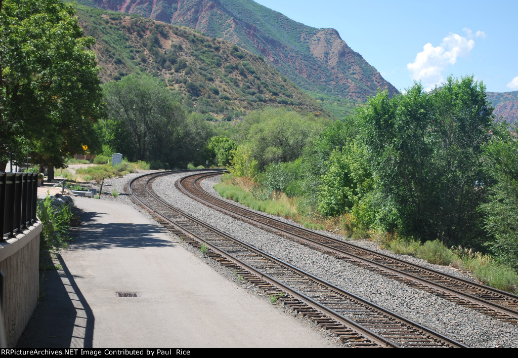 Looking West From Near Glenwood Station